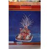 Image 2 : FIBER OPTIC SANTAS HOUSE DECORATION