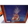 Image 3 : FIBER OPTIC SANTAS HOUSE DECORATION