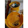Image 2 : LEGO HEAD STORAGE CASE W/ LEGO AND LEGO CASE W/ LEGO