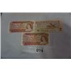 Image 1 : 3 UNCIRCULATED 2 DOLLARS - 2 FROM 1974, AND 1 FROM 1986