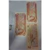 Image 2 : 3 UNCIRCULATED 2 DOLLARS - 2 FROM 1974, AND 1 FROM 1986