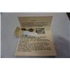 Image 1 : BCP 45 KEY RING MADE FROM ENGINE CONTROLS FROM 5 DOLLAR BILL SHIP