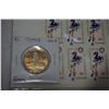 Image 2 : UN-CUT SHEET OF TERRY FOX 30c STAMPS 50 STAMPS PLUS 2005 UNCIRCULATED TERRY FOX LOONIE