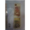 Image 2 : 10 SHILLINGS ANF 3 10 KRONER BILLS
