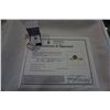 Image 1 : 10KT YELLOW GOLD 6mm GENUINE MYSTIC QUARTZ SOLITAIRE RING .8CT SIZE 4.25 W/ APPRAISAL $800
