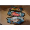 Image 1 : 3 BARK ART FISH THEMED