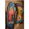 Image 2 : 3 BARK ART FISH THEMED
