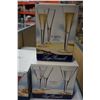 Image 3 : ITALIAN BAR GLASSES 2 SETS OF 4, AND 1 SET OF 3