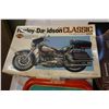 Image 2 : HARLEY MODEL BIKE, HARLEY TIN SIGN AND COCA COLA TRAY