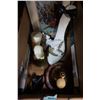 Image 2 : BOX OF COLLECTIBLE FIGURES AND ROBERT BATEMAN PRINT