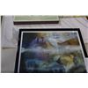 Image 3 : LOT OF MOTIVATIONAL PRINTS, ANGELINA WRONA AND WOLF HOLOGRAPHIC PRINT