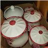 Image 2 : PORCELAIN CANISTER SET