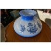 Image 2 : BLUE MOUNTAIN POTTERY CANDY DISH AND DOLPHIN W/ VINTAGE LAMP SHADE