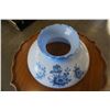 Image 3 : BLUE MOUNTAIN POTTERY CANDY DISH AND DOLPHIN W/ VINTAGE LAMP SHADE