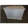 Image 1 : WHITE 3 DRAWER DRESSER
