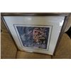 Image 1 : LEP ENCHANTED GARDEN SIGNED #176/350 IN SILVER FRAME