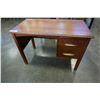 Image 1 : OAK 2 DRAWER DESK