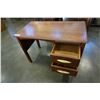 Image 3 : OAK 2 DRAWER DESK