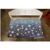 Image 2 : PAINTED DECORATIVE BENCH STOOL
