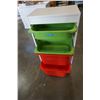 Image 2 : WHITE PLASTIC 4 DRAWER ORGANIZER