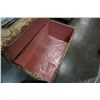 Image 2 : VINTAGE FABRIC STORAGE BENCH