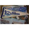 Image 2 : LOT OF 3 MAPLE LEAF GARDEN 1970s POSTERS AND 15 VINTAGE PENNANTS