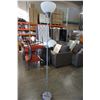 Image 1 : GREY FLOOR LAMP W/ ADJUSTABLE READING LAMP