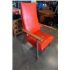 Image 2 : VINTAGE RED ARM CHAIR