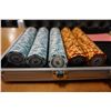 Image 2 : LARGE CASE OF POKER CHIPS W/ VALUES