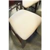 Image 3 : MODERN DINING TABLE W/ 6 CHAIRS AND JACK KNIFE LEAF