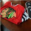 Image 3 : NEW CHICAGO BLACKHAWKS HOME JERSEY WITH IRON ON NUMBERS
