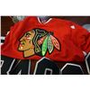 Image 4 : NEW CHICAGO BLACKHAWKS HOME JERSEY WITH IRON ON NUMBERS
