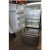 Image 3 : STAINLESS GE PROFILE FRIDGE WITH BRITA SYSTEM AND BOTTOM FREEZER, WORKS