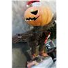 Image 2 : MOVIE SET PROP PUMPKIN HEAD TWIG DECORATION, 6 FEET TALL 8 FOOT WIDE