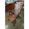 Image 2 : IKEA WOOD DECK CHAIR