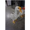 Image 3 : LOT OF 2 METAL CHRISTMAS GEESE
