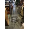 Image 1 : METAL WIRE BASKET SHELF AND WIRE RACK