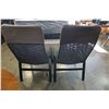 Image 3 : 2 PATIO MESH BACK CHAIRS