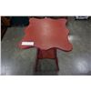 Image 2 : PAINTED RED DECORATIVE PLANT STAND