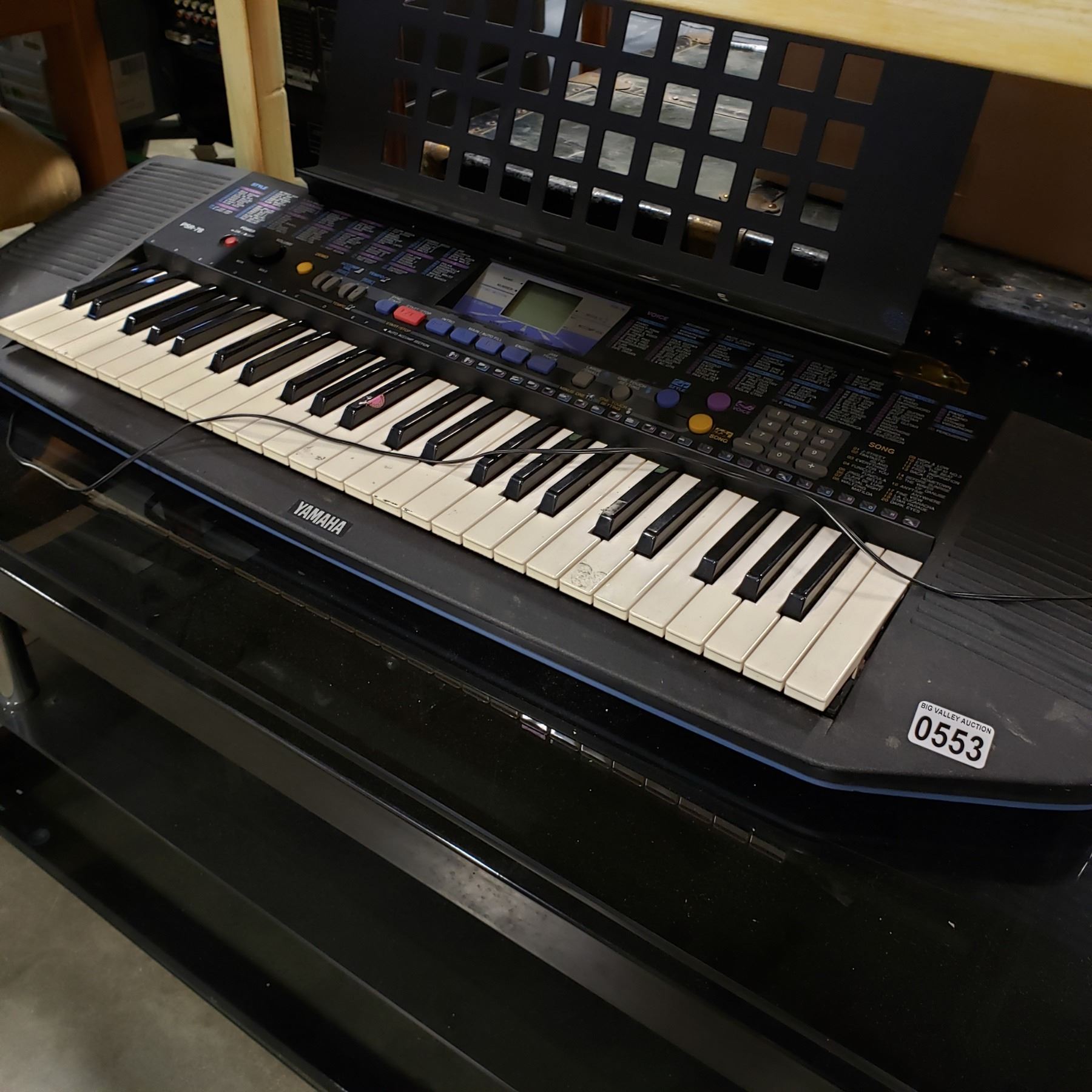 YAMAHA PSR 78 KEYBOARD Big Valley Auction YAMAHA PSR 78 KEYBOARD Big Valley Auction