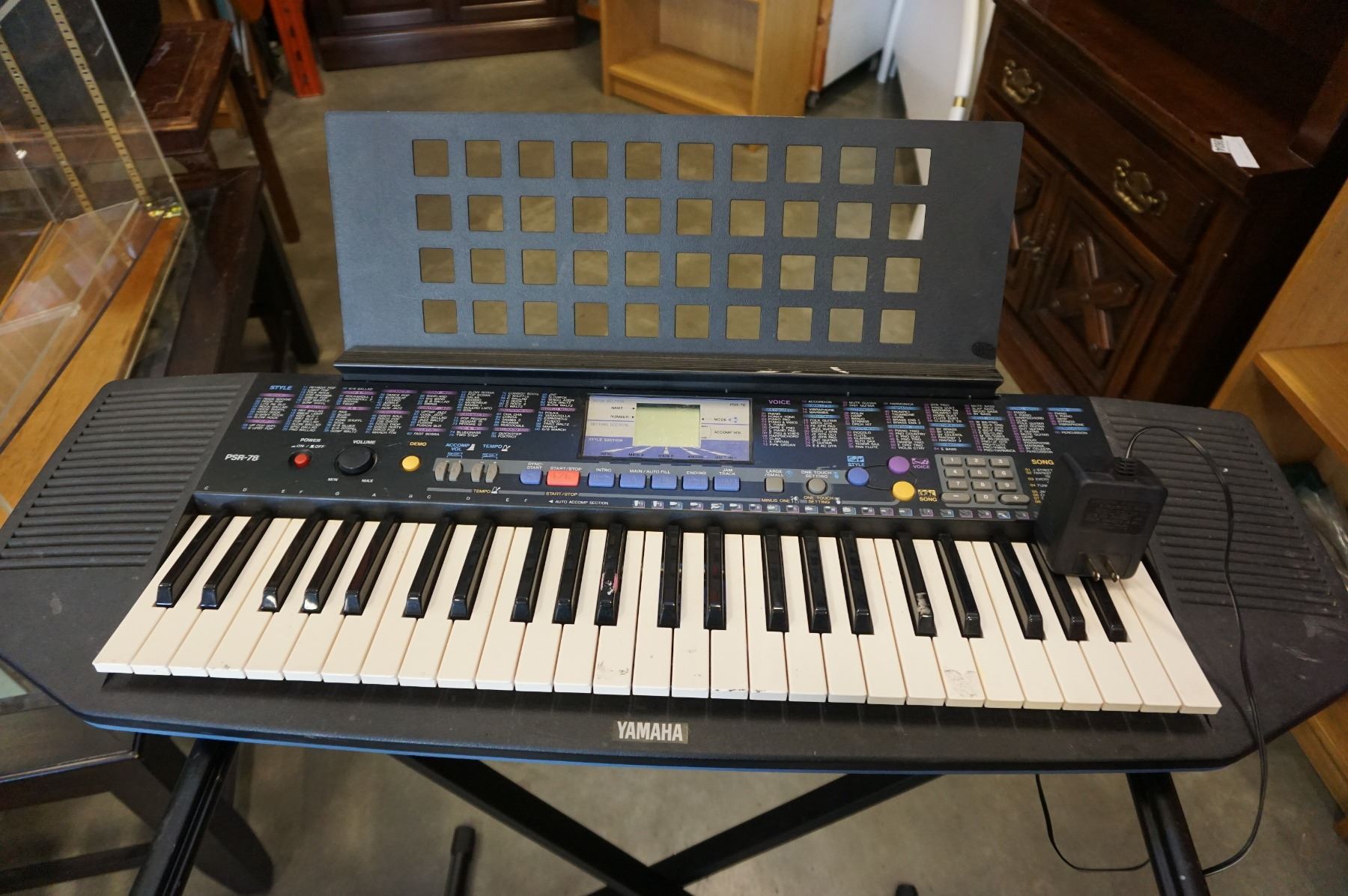 YAMAHA PSR 78 KEYBOARD Big Valley Auction YAMAHA PSR 78 KEYBOARD Big Valley Auction