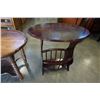 Image 1 : MAHOGANY FINISH OVAL END TABLE