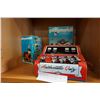 Image 1 : LOT OF VINTAGE PLAY MOBIL AND METAL CASH REGISTER TOY