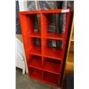 Image 2 : RED CUBICAL SHELF