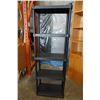 Image 1 : 5 TIER BLACK PLASTIC SHELF