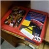 Image 1 : DIE CAST VEHICLE CASE WITH 48 VEHICLES, MANY VINTAGE ERTL, HOTWHEELS, CORGI, LESNEY, TOMICA, MATCHBO