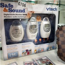 SAFE AND SOUND VTECH DIGITAL AUDIO MONITOR IN BOX