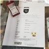 Image 1 : 14K YELLOW GOLD DIAMOND STUD EARRINGS RETAIL $397