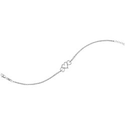 10KT White Gold 0.10CTW-Diamond FASHION BRACELET