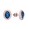 Image 1 : 10K Yellow-Gold 0.33CTW DIAMOND FASHION EARRING